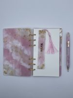 Couverture de cahier, marque-page et stylo personnalisés – Image 2