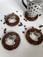 Lot de 4 Dessous de verre – Image 4