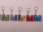 Porte-clés avec lettre initiale personnalisé – Image 3
