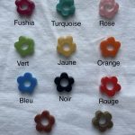 Petites pampilles fleur interchangeables