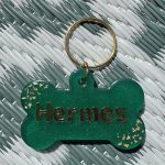 Médaille os pour chien personnalisé