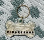Médaille os pour chien personnalisé – Image 2