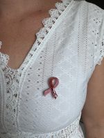 Pin's Ruban Rose